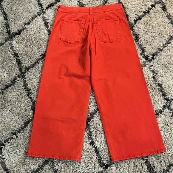 NWT Women's High-Rise Sailor Wide Leg Ankle Jeans - Picture 5 of 6